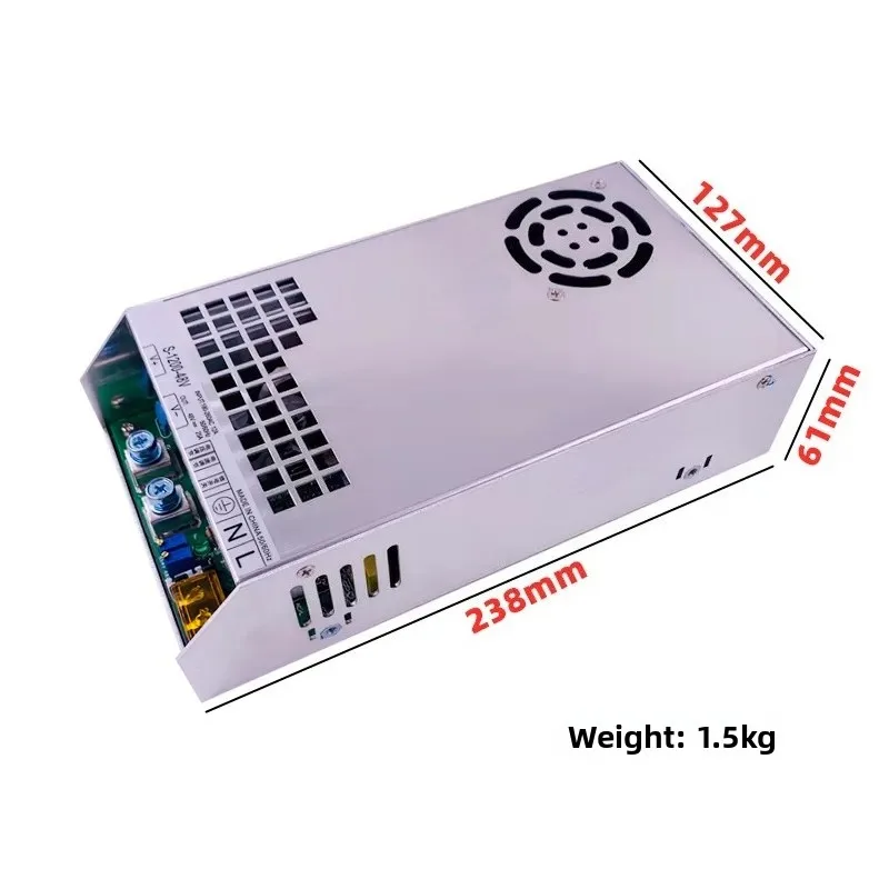 1000W 1200W Adjustable Switching Power Supply CC CV DC12V 24V 36V 48V 60V 72V AC110V 220V Input