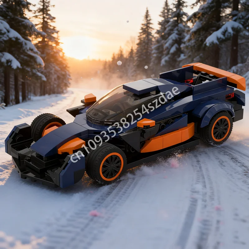 

178 шт. MOC Jayfields Merope City Champions, модель суперкара, строительные блоки, игрушка, сборка рождественских подарков, идея, образовательный кирпич