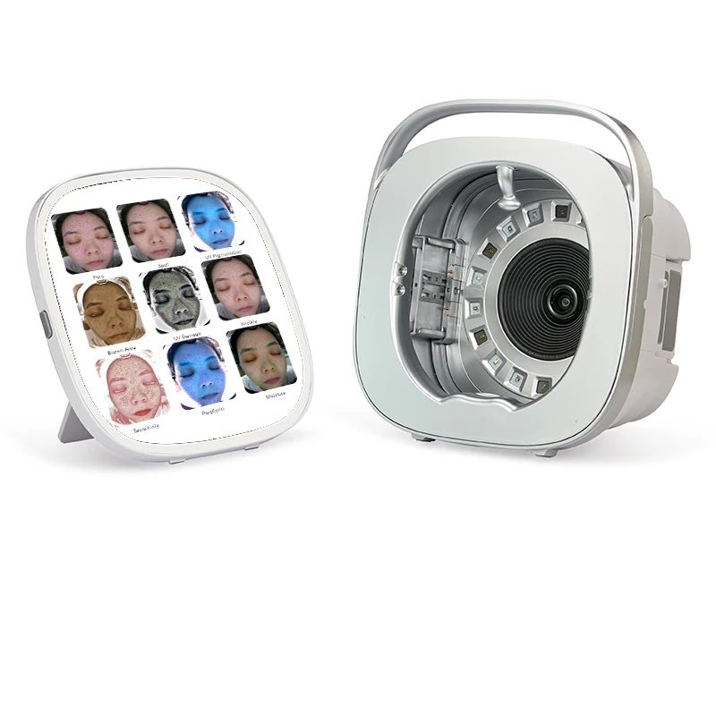 

Compact Facial Skin Analyzer for On-the-Go | 3-Min Scan & Custom Skincare Report Affordable Handheld Skin Scanner