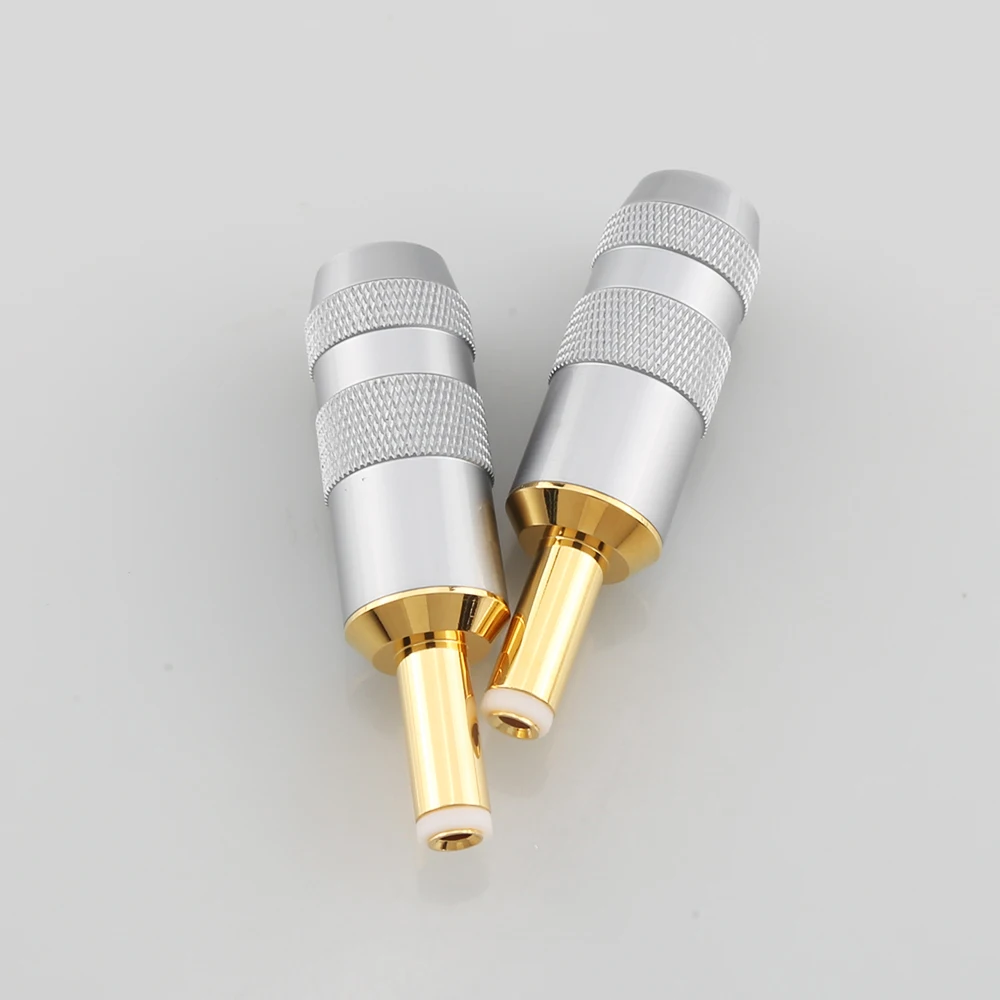 HIFI DC-2.5G Gold Plated DC Plug jack Connector For Hi End Audio Grade Cable