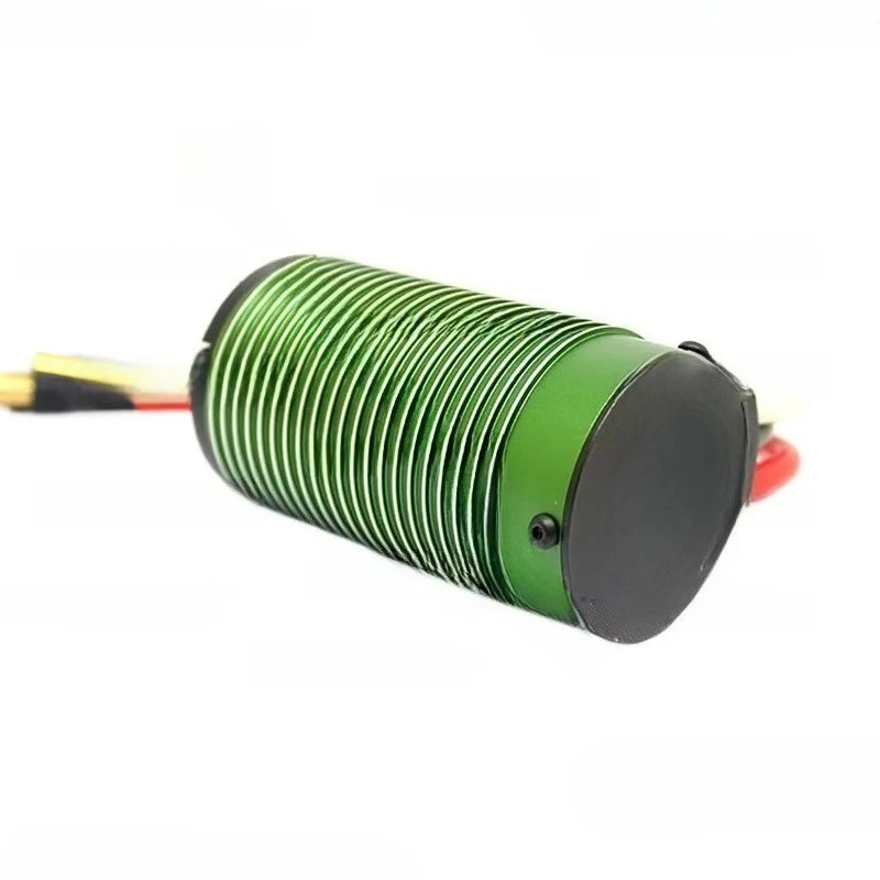 1515 2200KV 4-Pole Brushless Motor, 1/8 Scale RC Car Motor for Off-Road Truck Buggy Kart, Compatible with XRAY HSP HPI