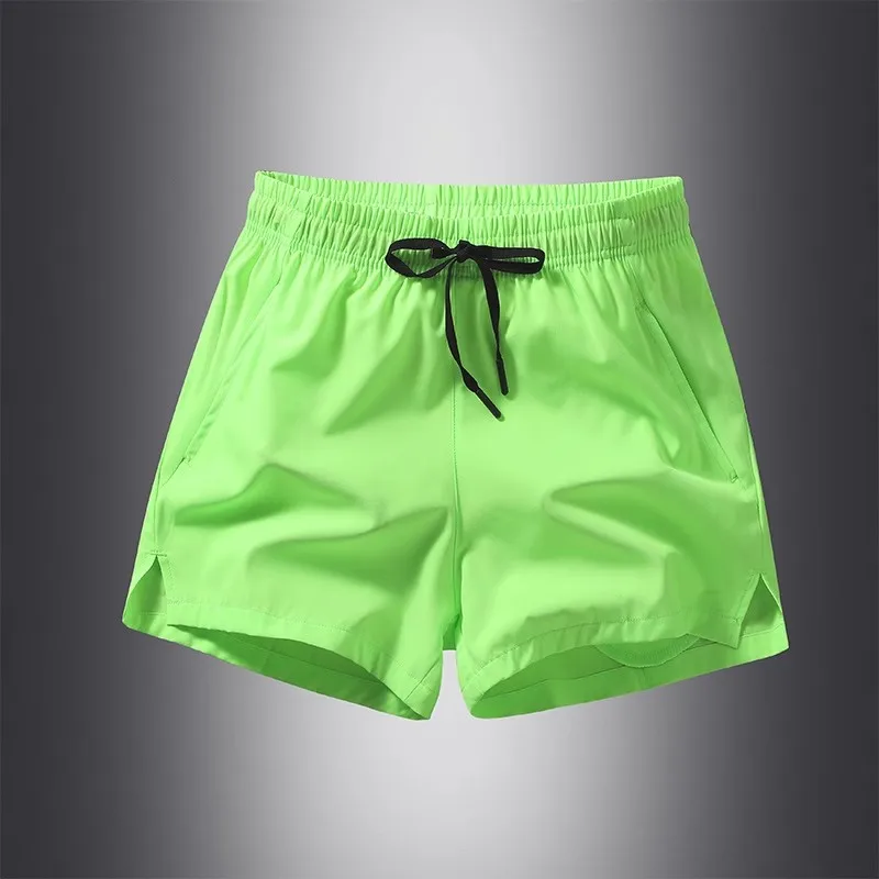 New Summer Men's Shorts Fashion Sports Casual Pants Solid Color Shorts Beach Pants Men Sweat Shorts Man Running Sweatpants