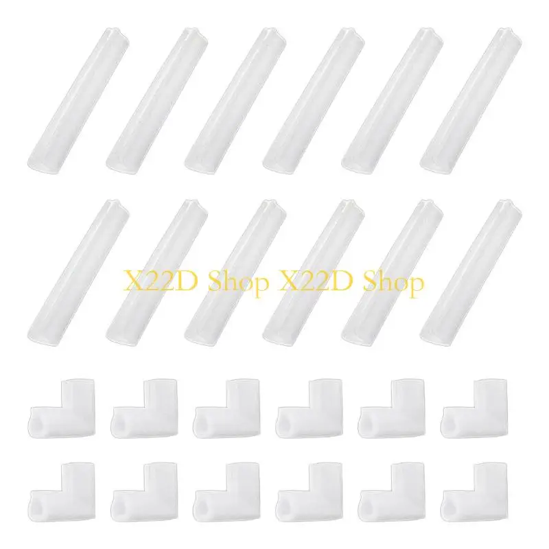 X22D 24Pcs/Pack Corner Protectors Multiple Purpose edges Guards for