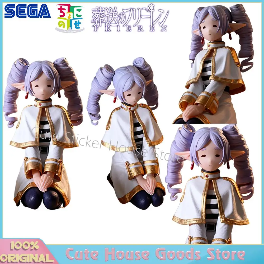 

[В наличии] Оригинальная фигурка Sega Premium Chokonose Sousou No Frieren Frieren I Have Ringlets Now Ver. Кавайные фигурки эльфа, игрушки