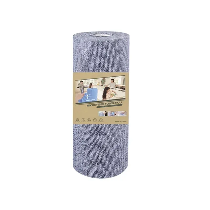 B14C Hand-Tearable Rags Thickened Water-Absorbent Lint-Free Towel Roll Dishwashing Cloths For Kitchen For Dishwashing Cloths