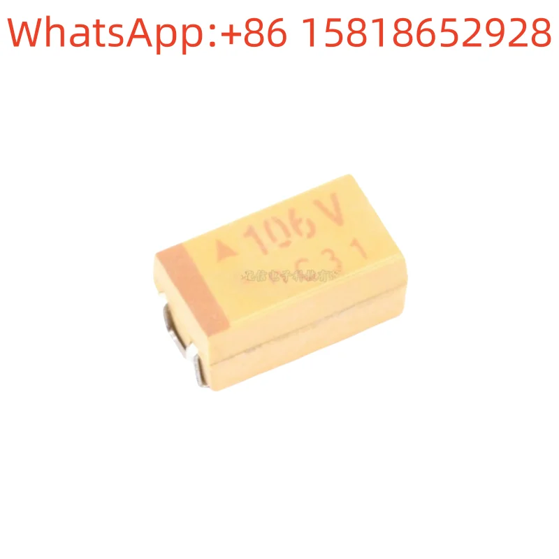 5 pieces TAJC106K035RNJ Original Genuine SMD Tantalum Capacitor 6032C 35V 10UF ±10%
