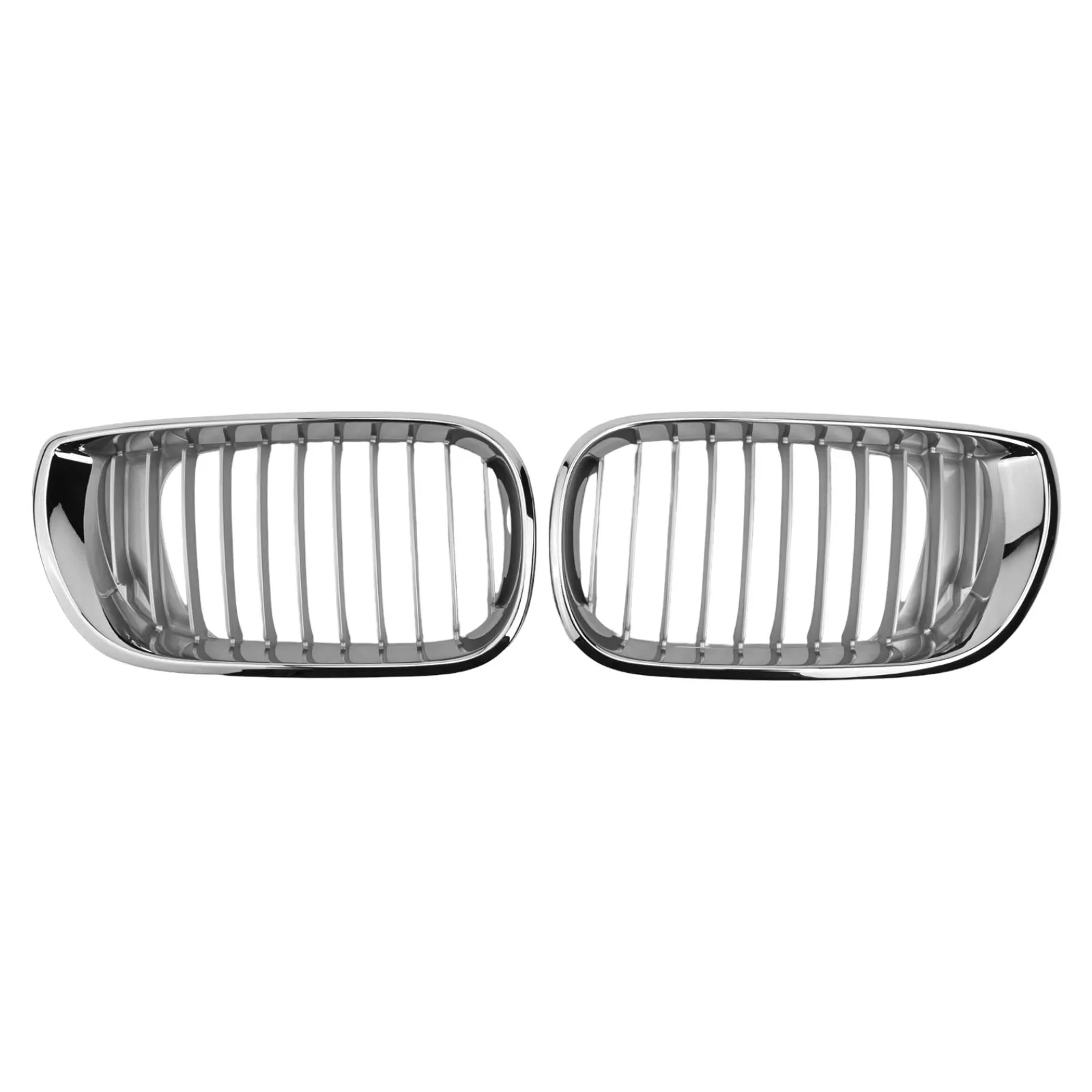 

Car Accessory Electroplated Silver Chrome Grille High Performance Car Grille Car Grille Wear-Resistant Non-Deformed
