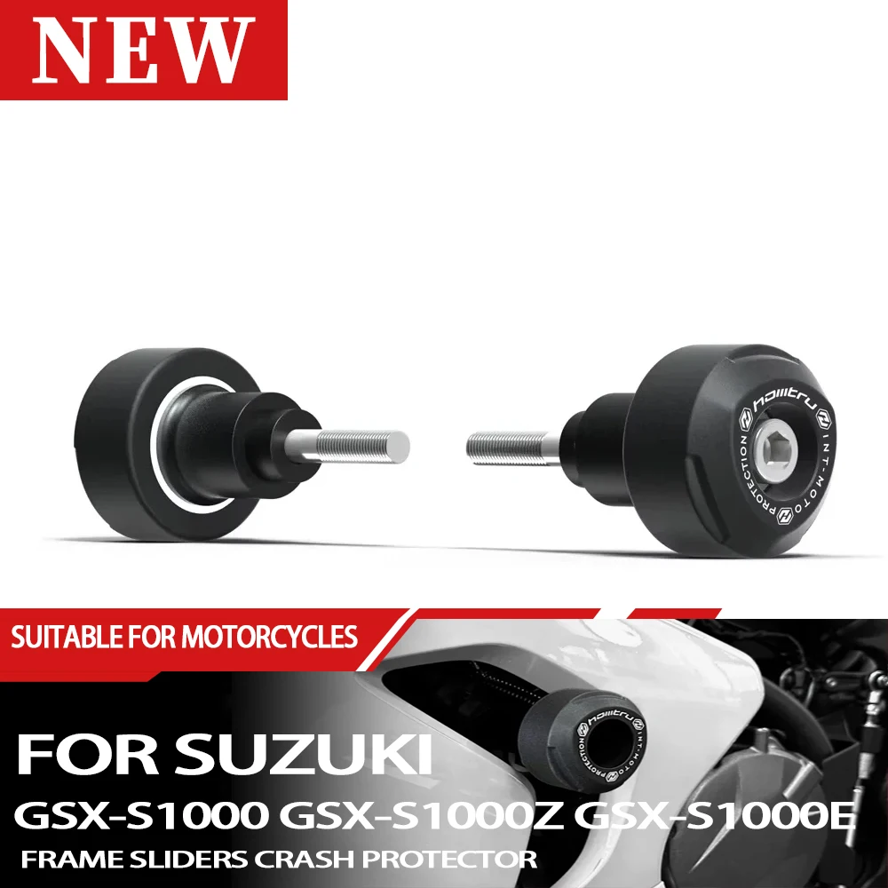 

Для Suzuki GSX-S1000 GSX-S1000Z GSX-S1000E 2018-2024 внедорожная рама мотоцикла, слайдер вилки, защита от ударов