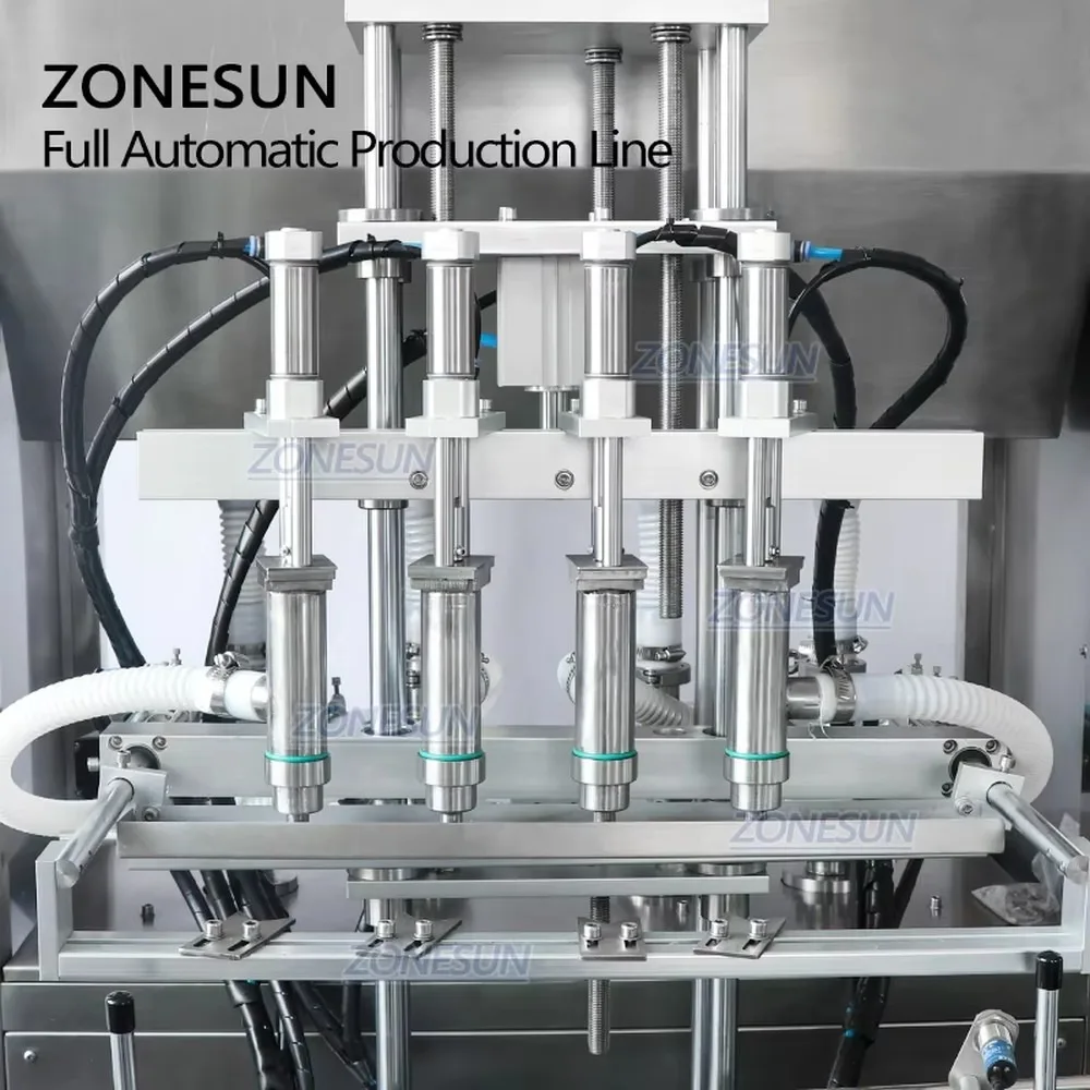 Automatic Jerry Can Filling Capping Machine for Gallon Bottles Jars Screw Cap Feeder Twin Heads Efficient Liquid