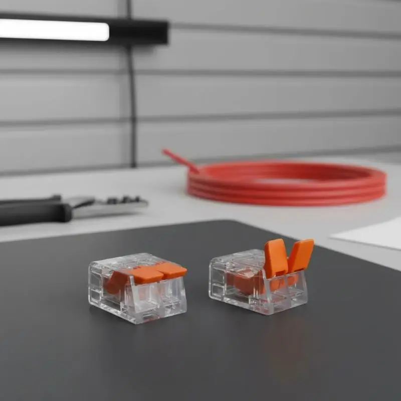 10PCS Electrical Cable Connectors Quick Splice 2/3/4/5 Port Lever Wire Connectors for Small Marine Equipment Wiring