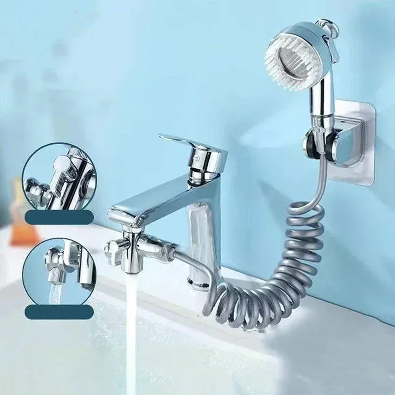 Multifunction Shower Head Bathroom Accessories Universal New Toilet Attachment Shower Head 360° Rotating