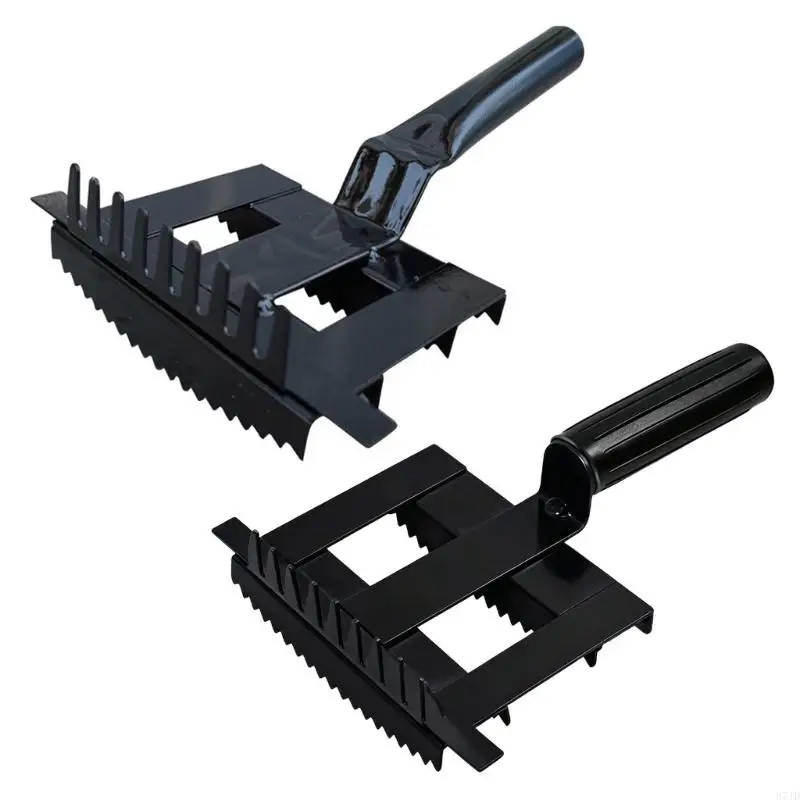 Livestock Grooming Comb, Manual Barn Care Tool for Routine Coat Cleaning and Scratch Relief with Metal Comb Structure 37JD