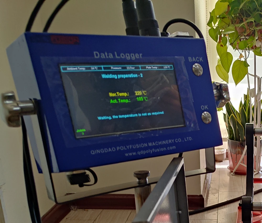 Manufacturer Direct Wholesale Butt Fusion Welding Machine Data Logger For Hdpe Pipe Butt Fusion Machine