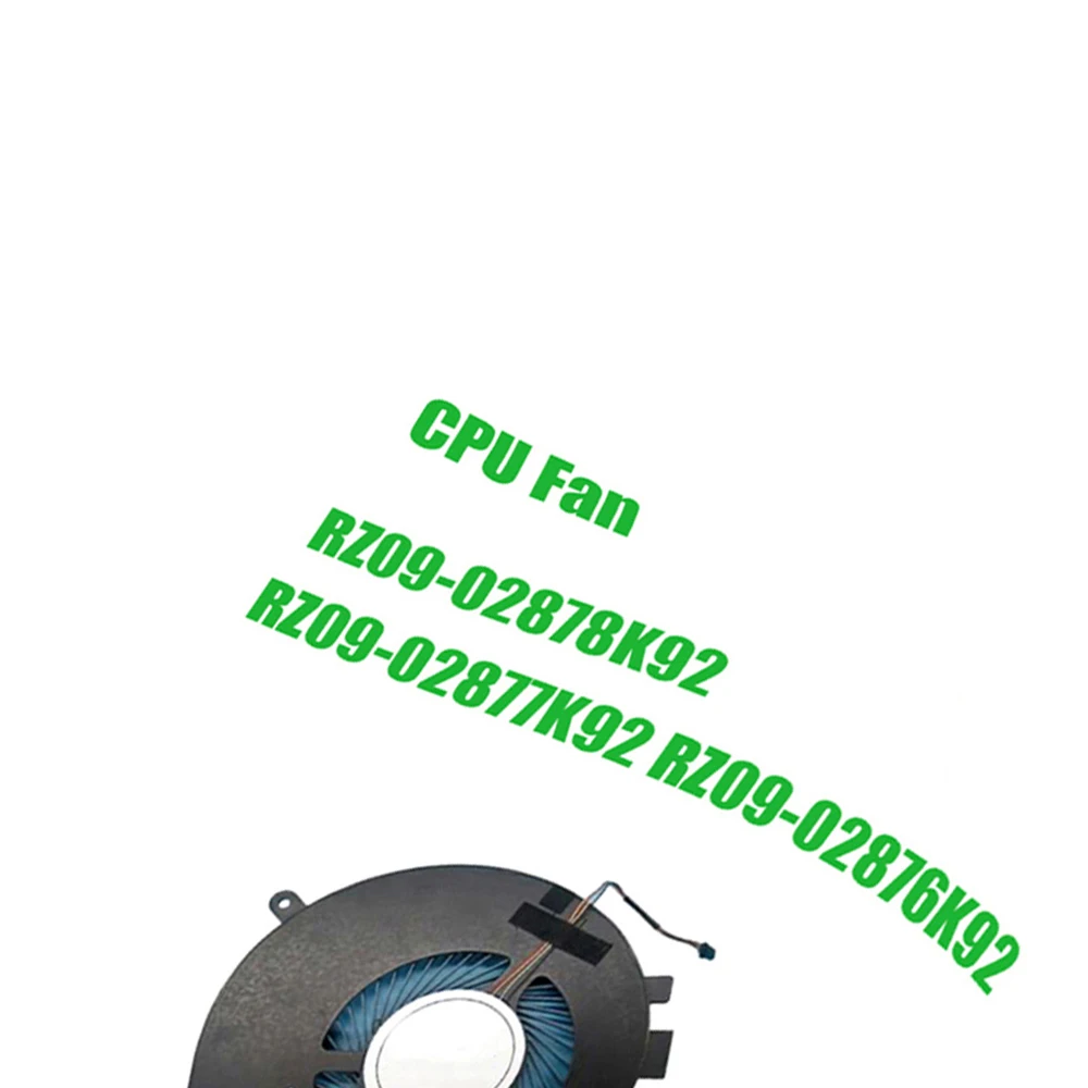 For RAZER For Blade Pro 17 RZ09-02878K92 RZ09-02877K92 RZ09-02876K92 DC5V 2.25W Replacement Laptop CPU Fan