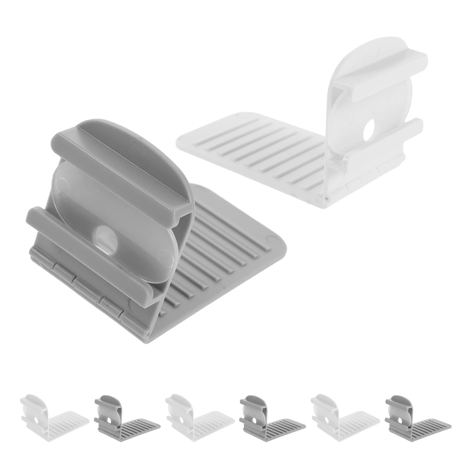 

8 Pcs Invisible Bed Sheet Holder Clips for Linen Bedsheet Lock Holders Bracket Plastic Grippers