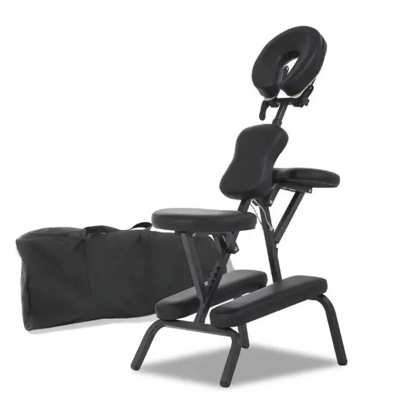 Multifunctional Portable Light Weight Massage Chair Travel Massage Tattoo Spa Chair With Carrying Bag