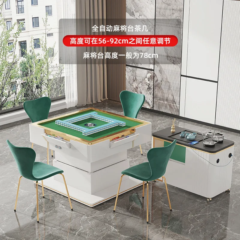 Multi function fully automatic tea table lifting integration intelligent electric tea table dual use household tea table