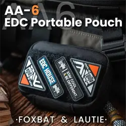 Lautie x Foxbat Co-Designed edc tragbare Tasche Aufbewahrung tasche