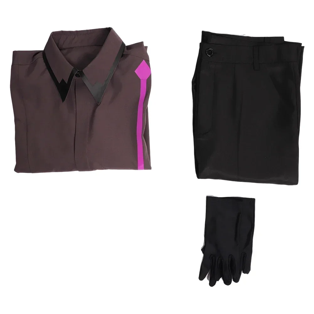 男性、ハロウィーンの衣装、カーニバルパーティー、サイドリスロールプレイスーツ、ジャケット、パンツ、大人のためのアニメの視野