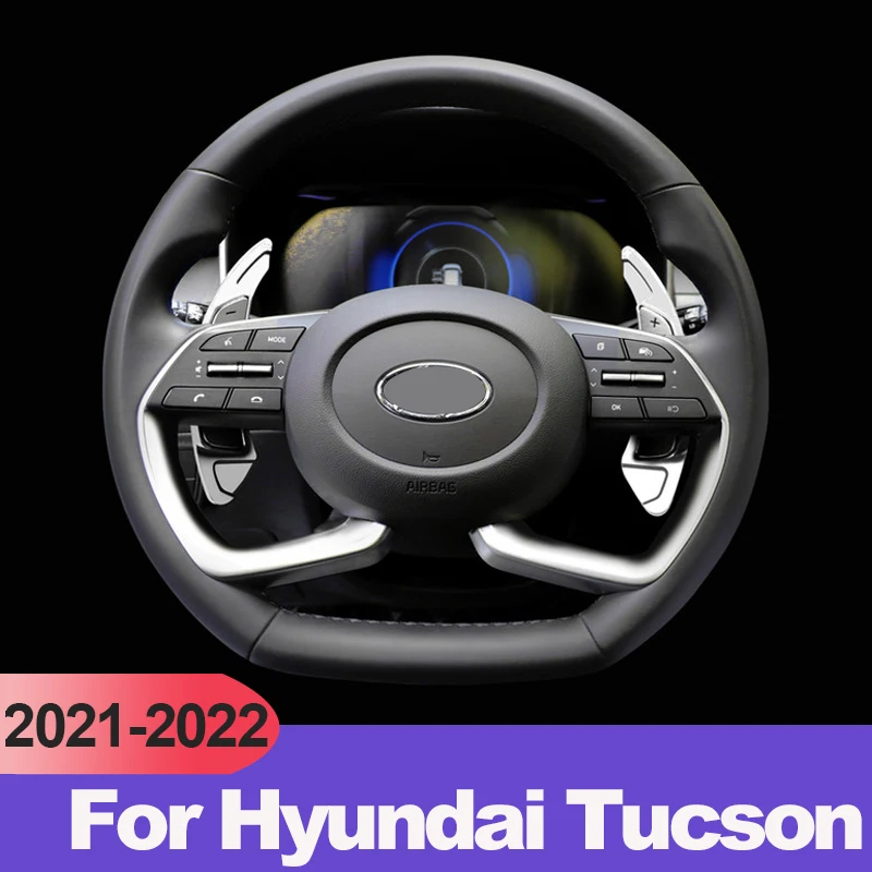 

Алюминиевый автомобильный руль, рычаг переключения передач DSG, удлинитель рычага переключения передач для Hyundai Tucson NX4 2021-2023 2024, аксессуары