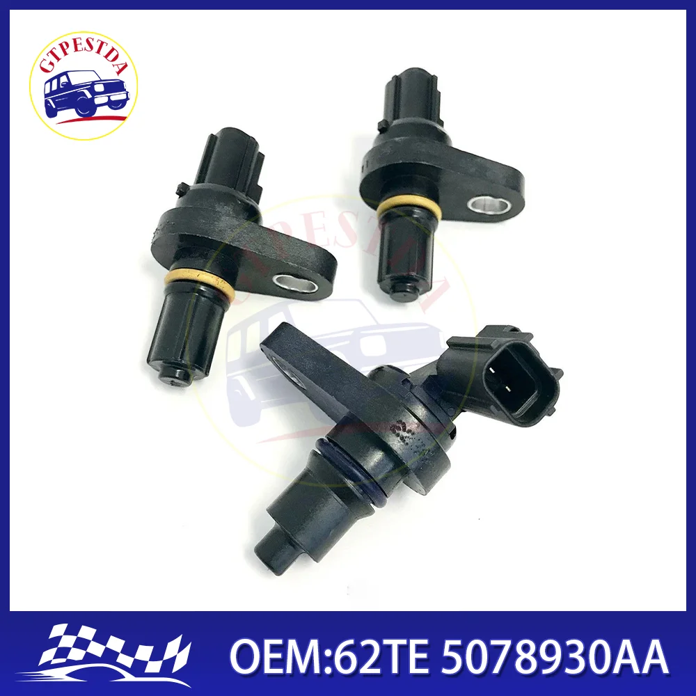 3Pcs 62TE Transmission MOPAR Transfer/INPUT/OUTPUT Speed Sensor for VW ROUTAN D132438 For CHRYSLER 200 5078930AA 5078554AA