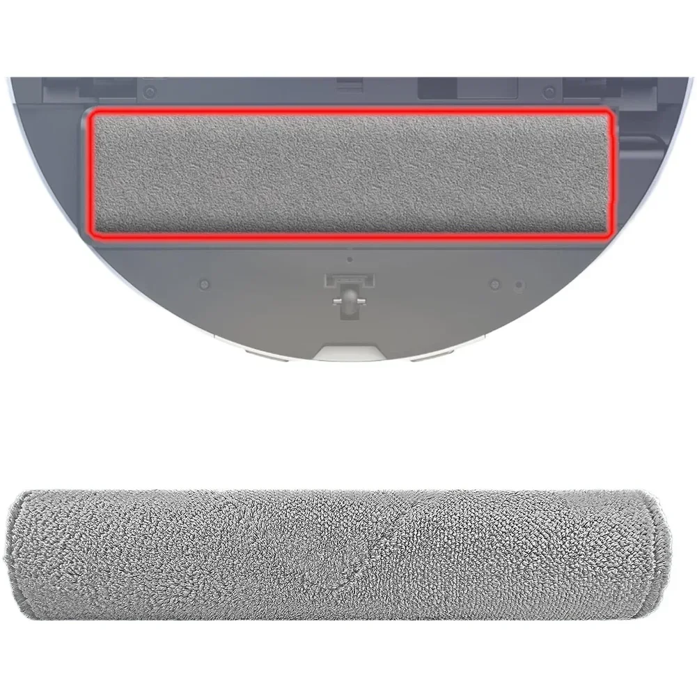 

4pcs Vacuum Replacement Roller Mop For Dreame Aqua10 Ultra Track Complete/Aqua10 Pro Track Robot Vacuum Cleaners Accessories