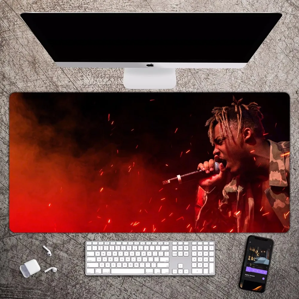 Juice Wrld Rapper Mousepad Grote Gaming Reken Gamer Pc Toetsenbord Muis Mat