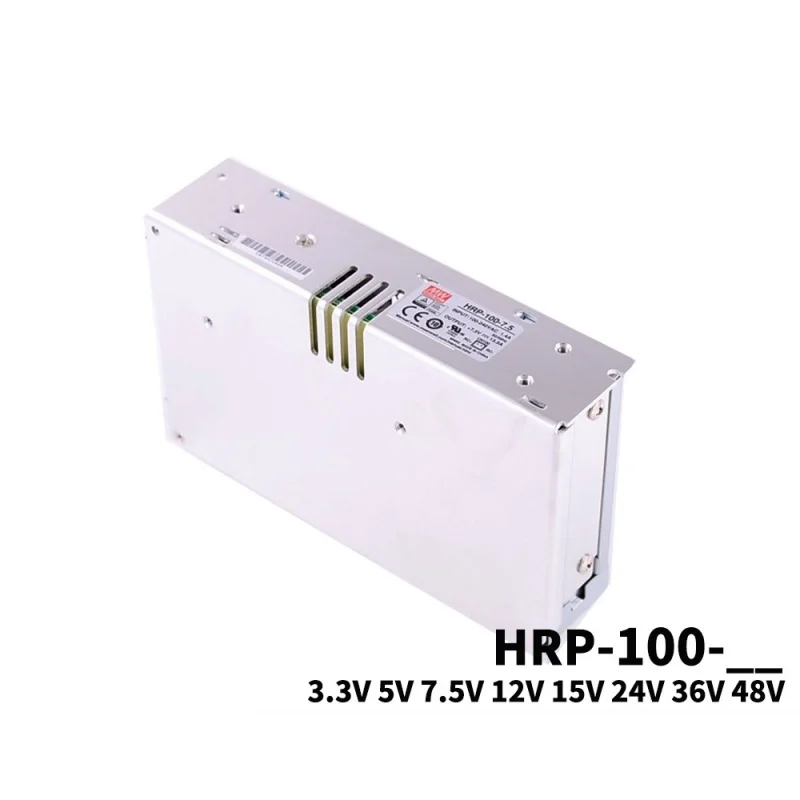 MEAN WELL Switching Power SupplyHRP-100 HRP-100-3.3 HRP-100-5 HRP-100-7.5 HRP-100-12 HRP-100-15 HRP-100-24 HRP-100-36 HRP-100-48