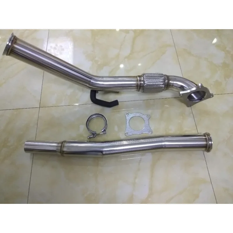 High Performance Audi A3 Eos exhaust for Golf GTI Jetta Passat 2.0T FSI TSI Downpipe EA113 EA888 Automobile Accessories