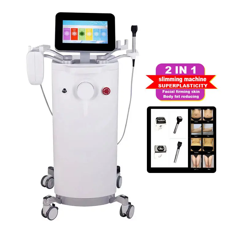 Latest professional diamond superplastic anti-aging slimming radio frequency facial rejuvenation device
