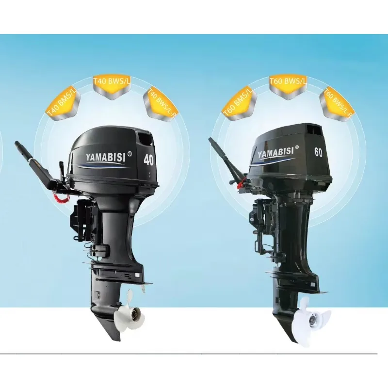 Hot Sale Yamabisi 2 Stroke Boat Engine  40 Hp Outboard Motor