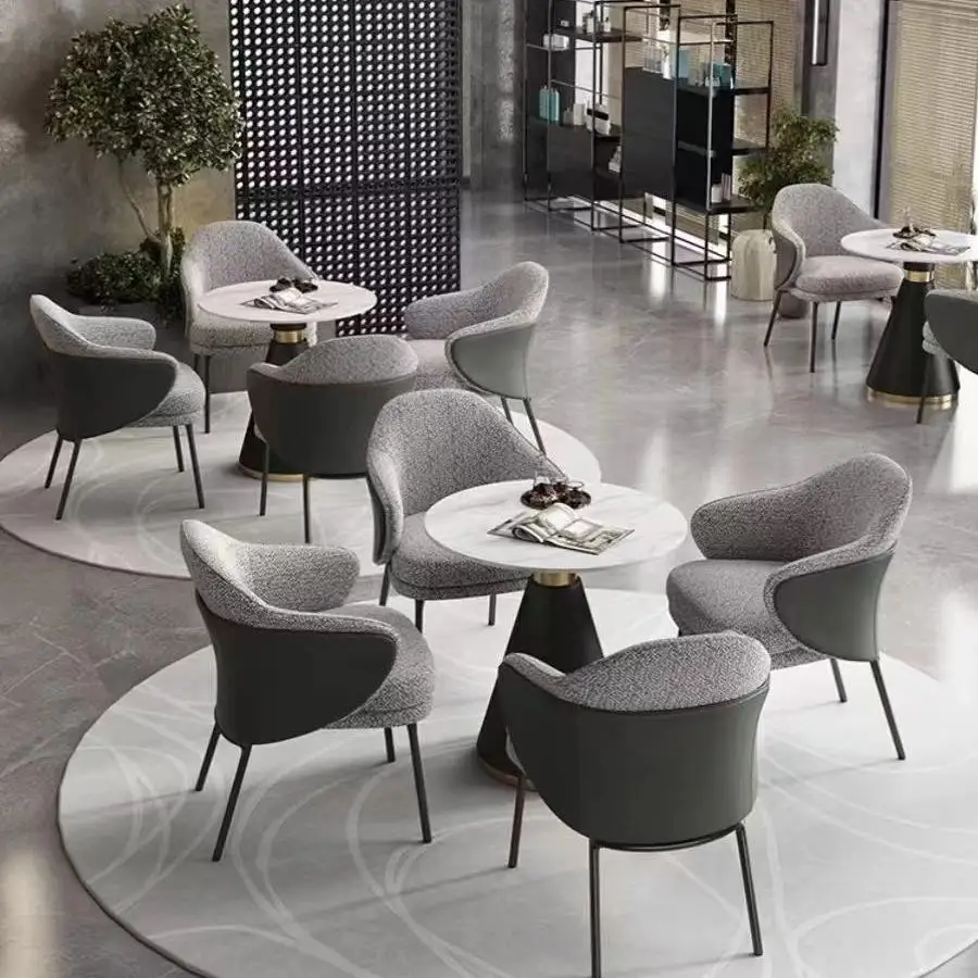 High End Dining Chairs for Hotel Lobby Sales Office Luxury Home Commercial Designer Chairs