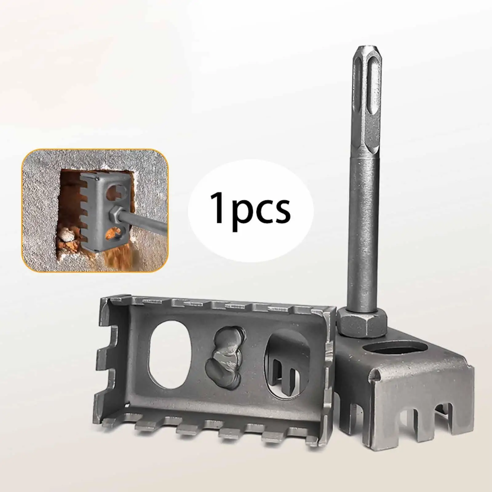 Socket Punch Square Slot Cutter Socket Slot Cutter Carving Outlet Box Cutout Tool for Home