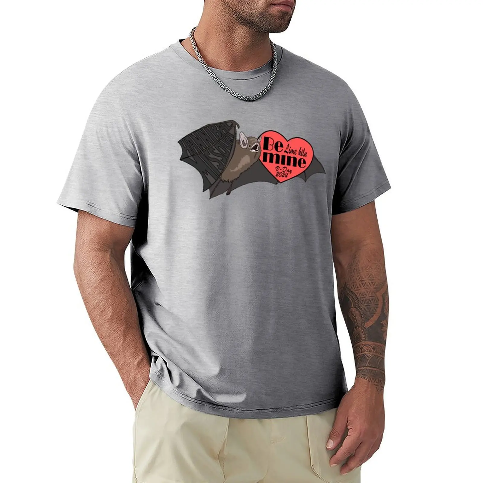 Lime Kiln Bat Survey 2024 T-Shirt customizeds oversizeds korean fashion mens t shirt graphic