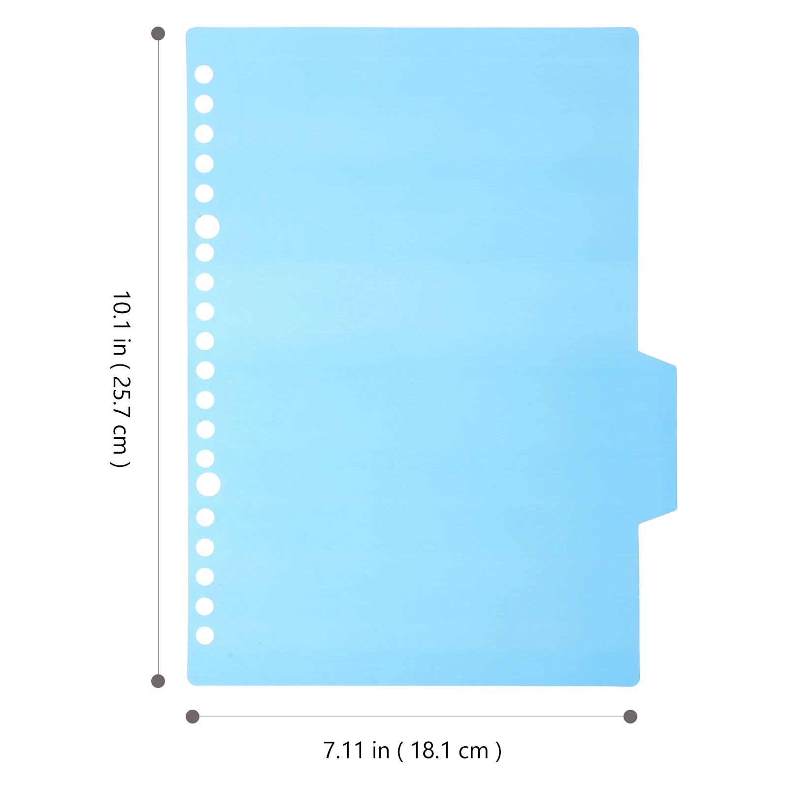 10 Sets 4 Colors Retro Index Dividers A5 B5 Notebook Tabs Page Markers Binder Separators Document Organizer Plastic Notepad