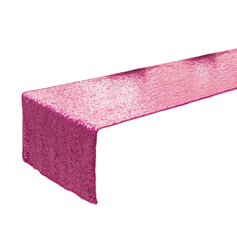 Your Party  with a Sequins Table Runner Hot Pink Table Runner for Festive Holiday Accessory