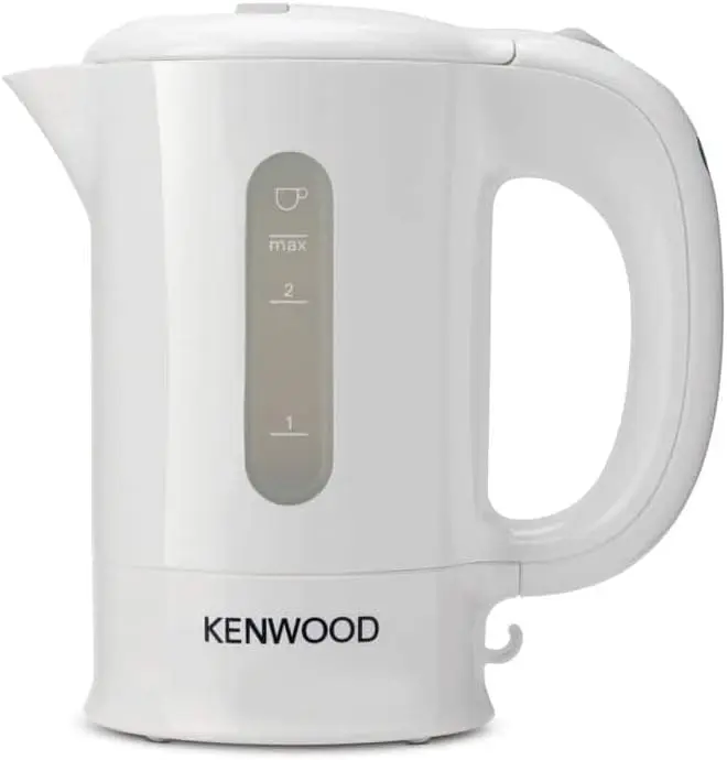 Cordless Jug Kettle, Dual Voltage for Worldwide Travel, White