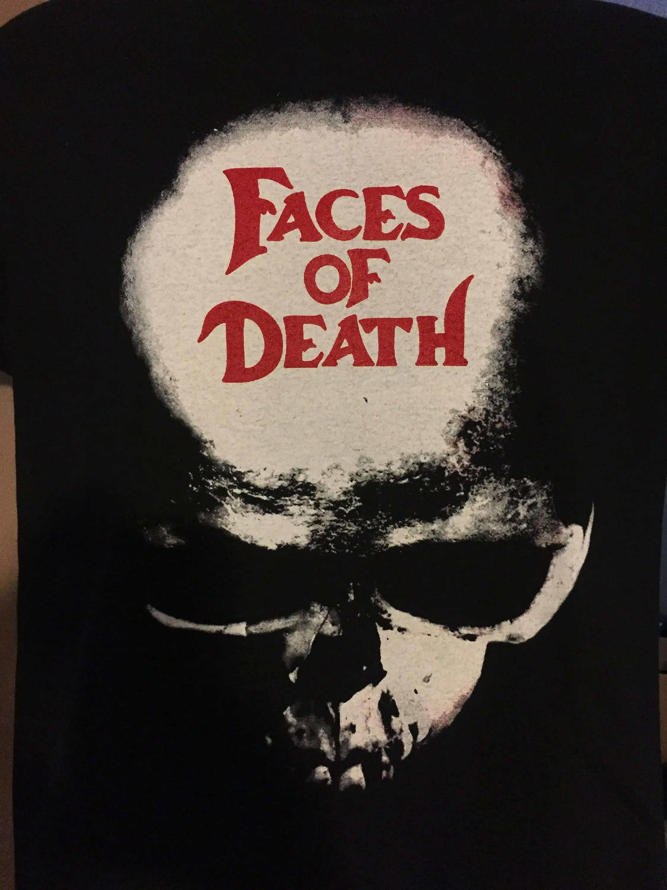 Faces Of Death Skull T Shirt