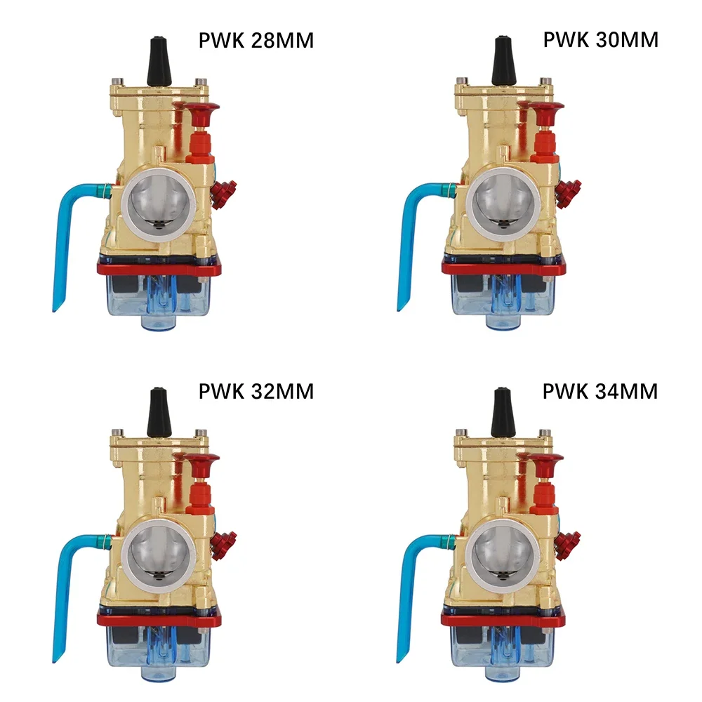 Universal Carburetor For PWK 28 30 32 34 mm 2T 4T For Keihin Mikuni Carburador With Power Jet For Yamaha Suzuki Honda 75cc-250cc