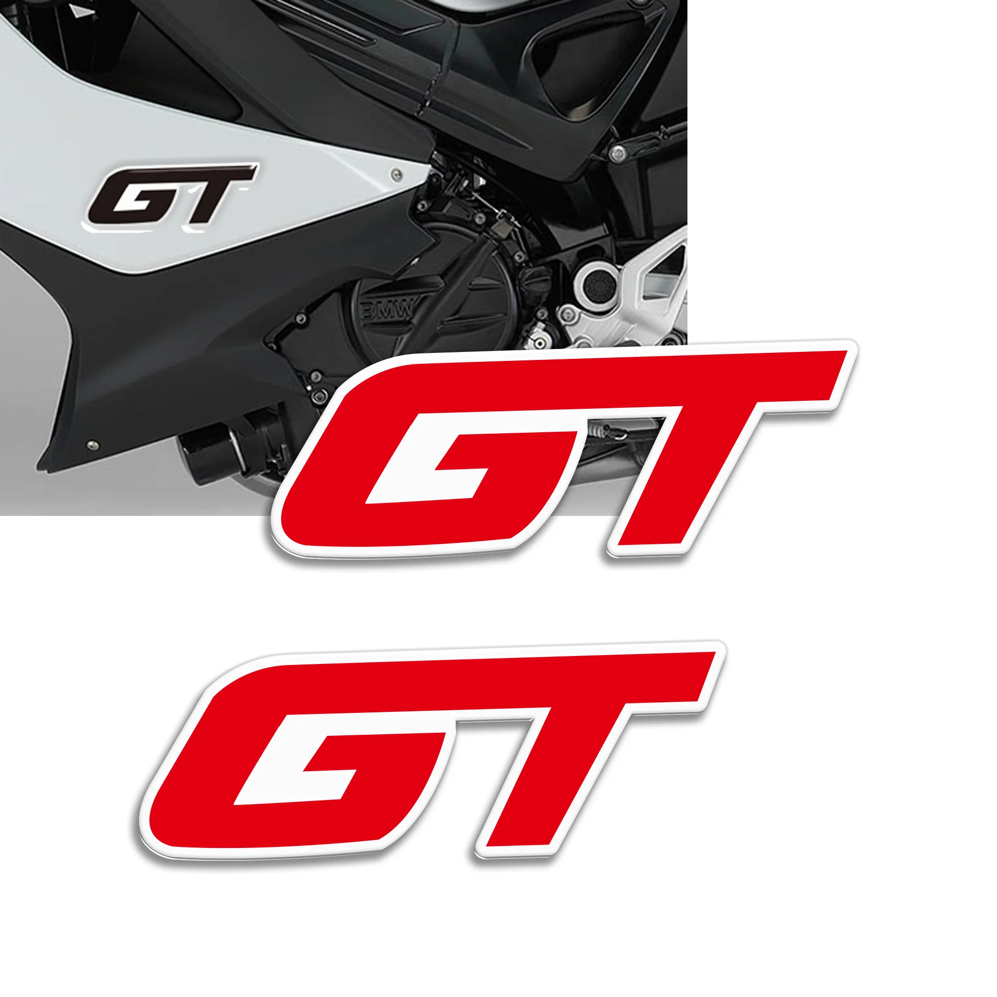 3D Gel Resin Sticker Motorcycle Tank Pad Compatible with Bmw F800 Gt F800Gt 2013-2020