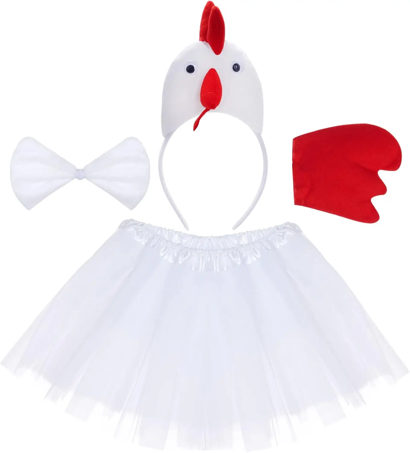 halloween-natal-animal-traje-frango-pintainho-bandana-gravata-borboleta-cauda-tutu-conjunto-cosplay-festa-para-2-8-anos