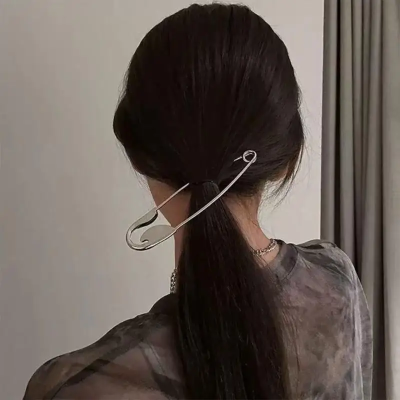  Fashionable Hairpin With Smoothly Finish Multipurpose Design Hair Pin Scarf Clip