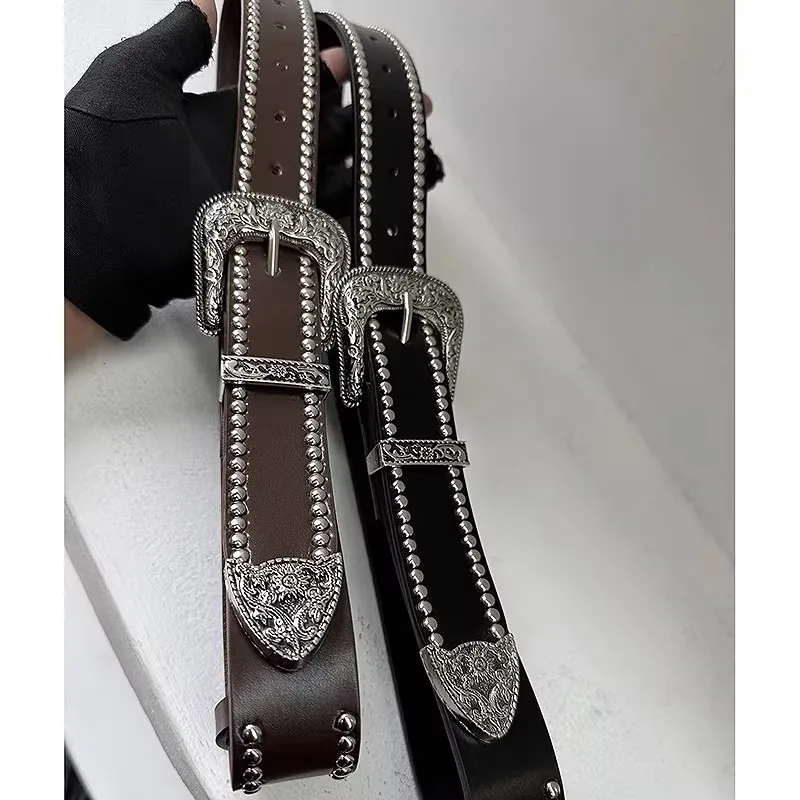 genuine-leather-belt-men-women's-designer-rivet-punk-corset-female-cummerbund-coat-waistband-dress-decration-wide-belt-j942