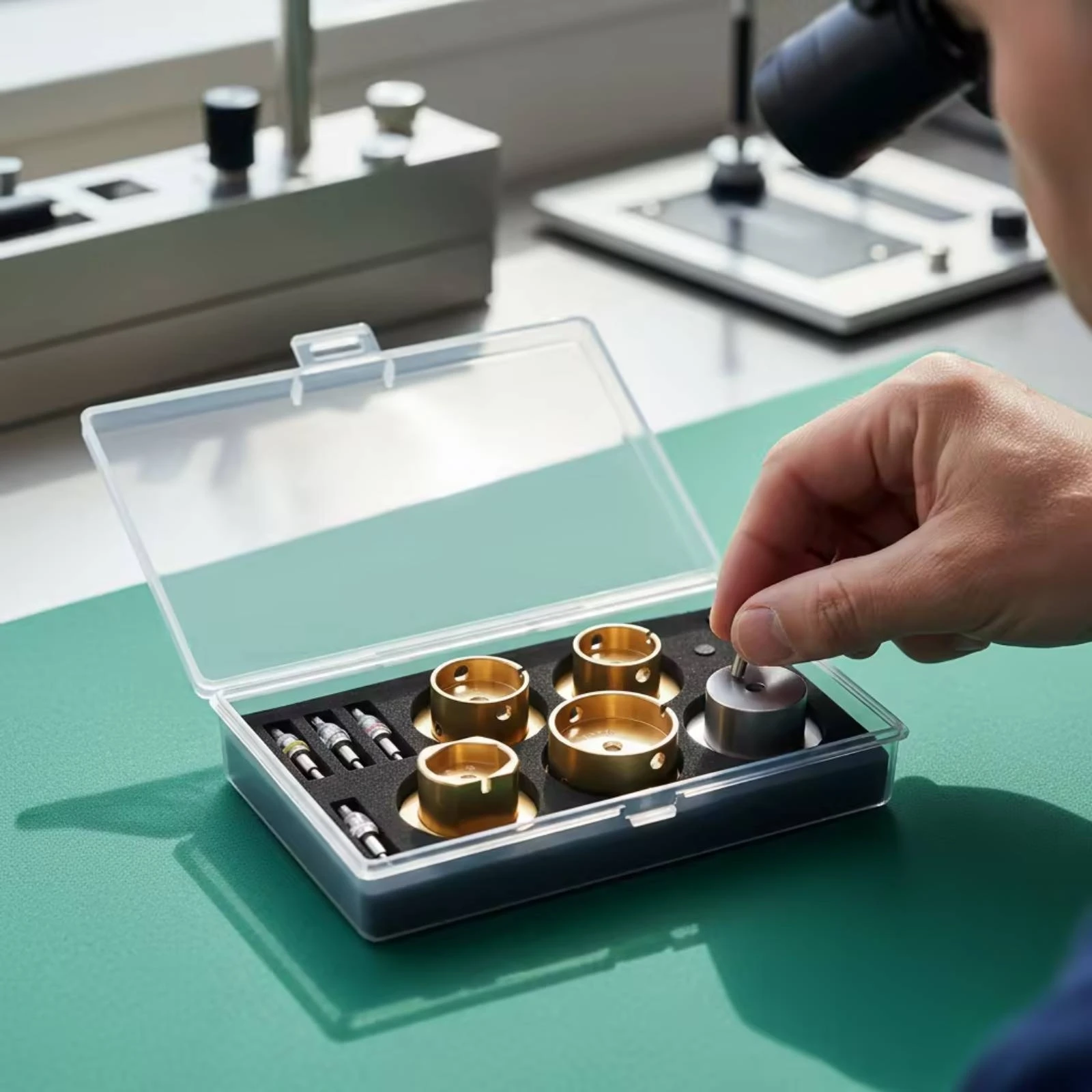 Watch Movement Holder Set Accu - Watch Repair Tool Kit recension och pris