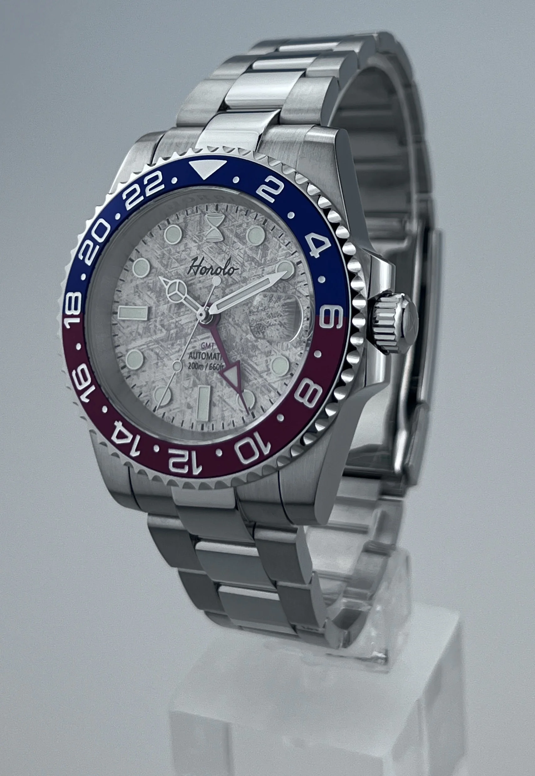 Horolo Luxury Stainless Steel Water Resistance Submariner Luminous Watches Automatic Movement Mechanical Watches Man's Watch