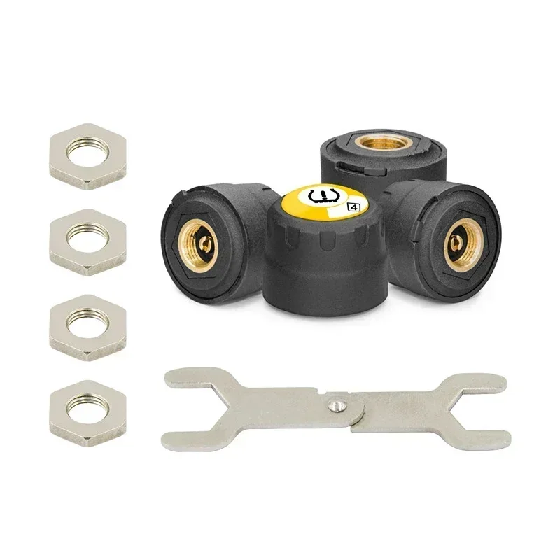 

4 внешних датчика, автомобильная система контроля давления в шинах