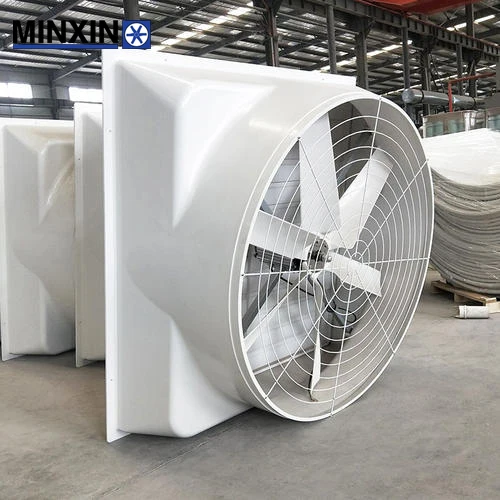 Larger Air Volume Electric Industrial Wall Mount FRP Ventilation Exhaust Fan OEM/ODM for Factory Workshop