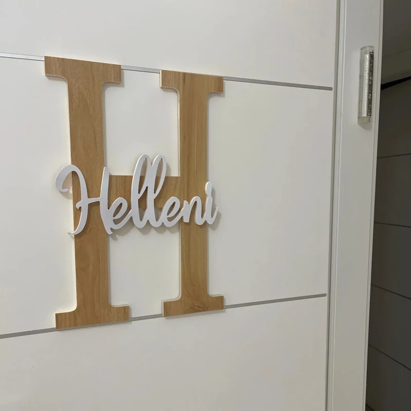 Custom Wood Word Personalized Wood Wall Letters Wooden Name Signs Wooden Letters