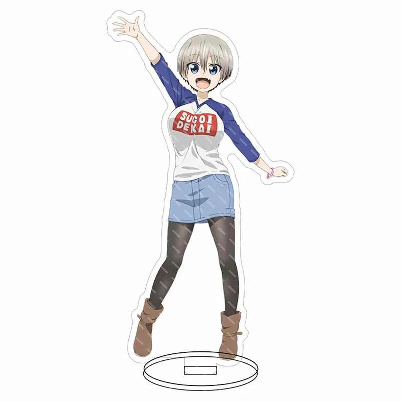 16CM Anime Acrylic Stand Uzaki-chan Wants to Hang Out!‌ Uzaki Hana Sakurai Shinichi Ami Asai‌ Cos Figure Ornaments Gifts