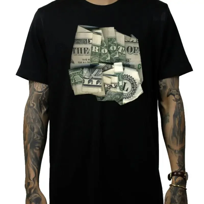 NEW Art Society ROOT OF ALL EVIL BLACK T Shirt SMALL 3 LIMITED RELEASE